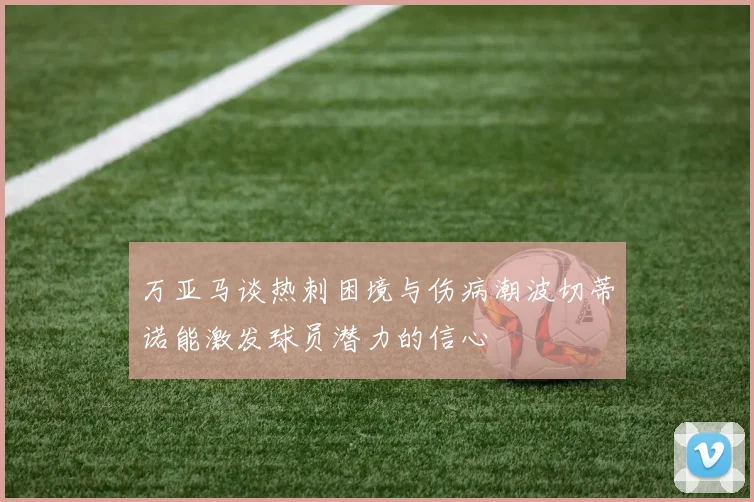 万亚马谈热刺困境与伤病潮波切蒂诺能激发球员潜力的信心